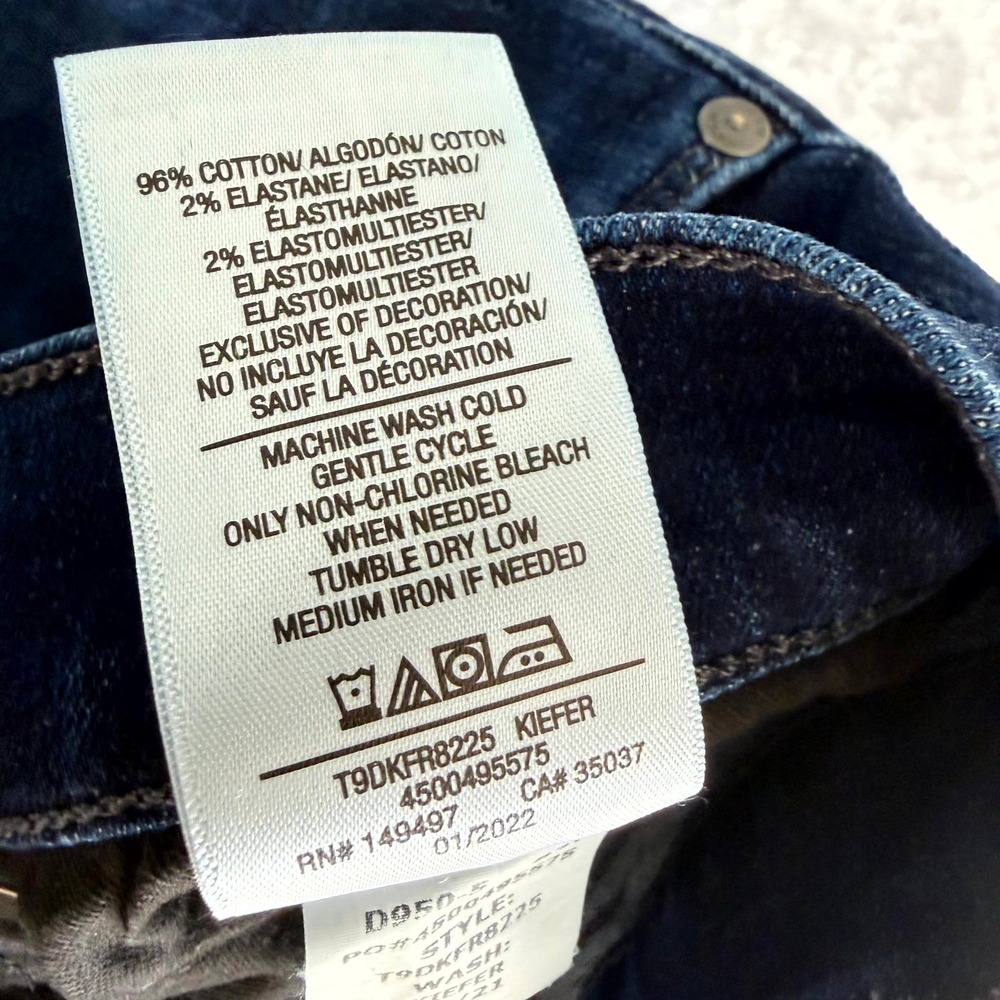 JOES JEANS Mens KIEFER Dark Wash Straight Leg Denim Jeans Size 36 - Picture 6 of 12